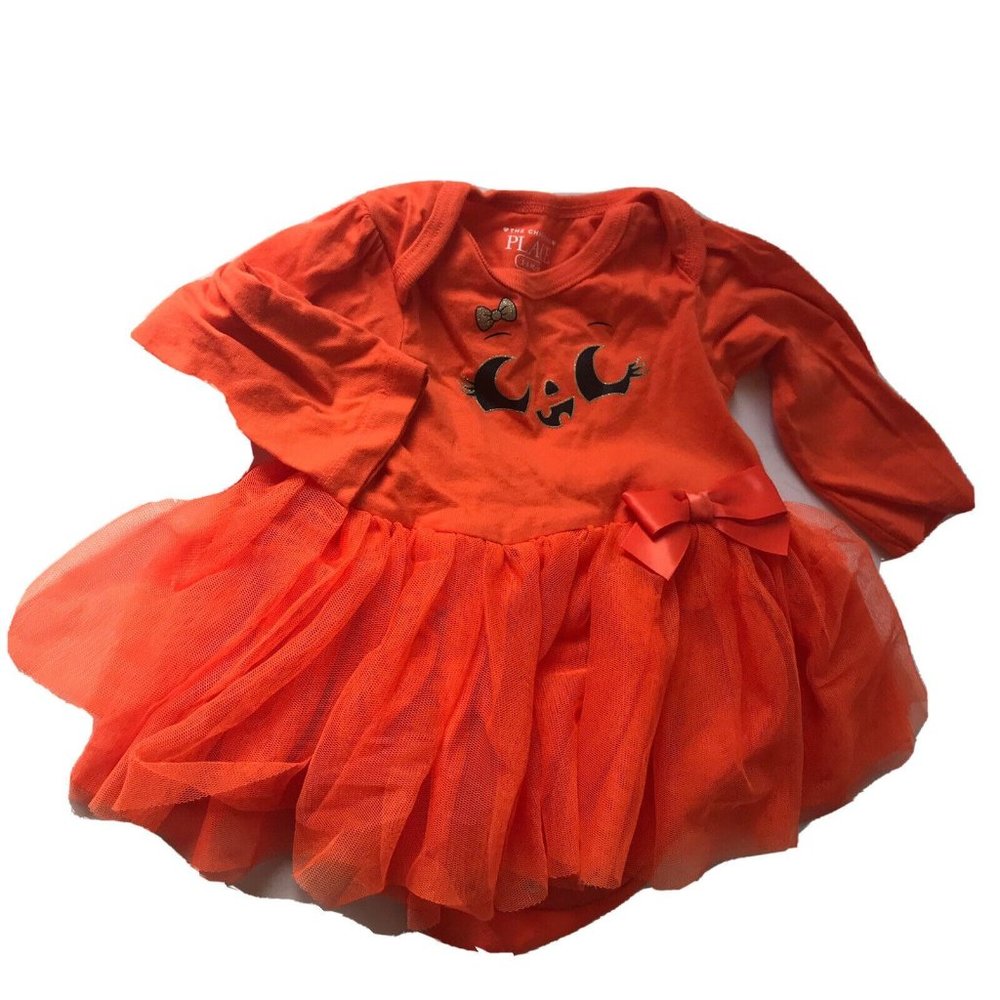 Halloween Little Pumpkin costume one piece The Children’s‎ Place baby girl 3-6M